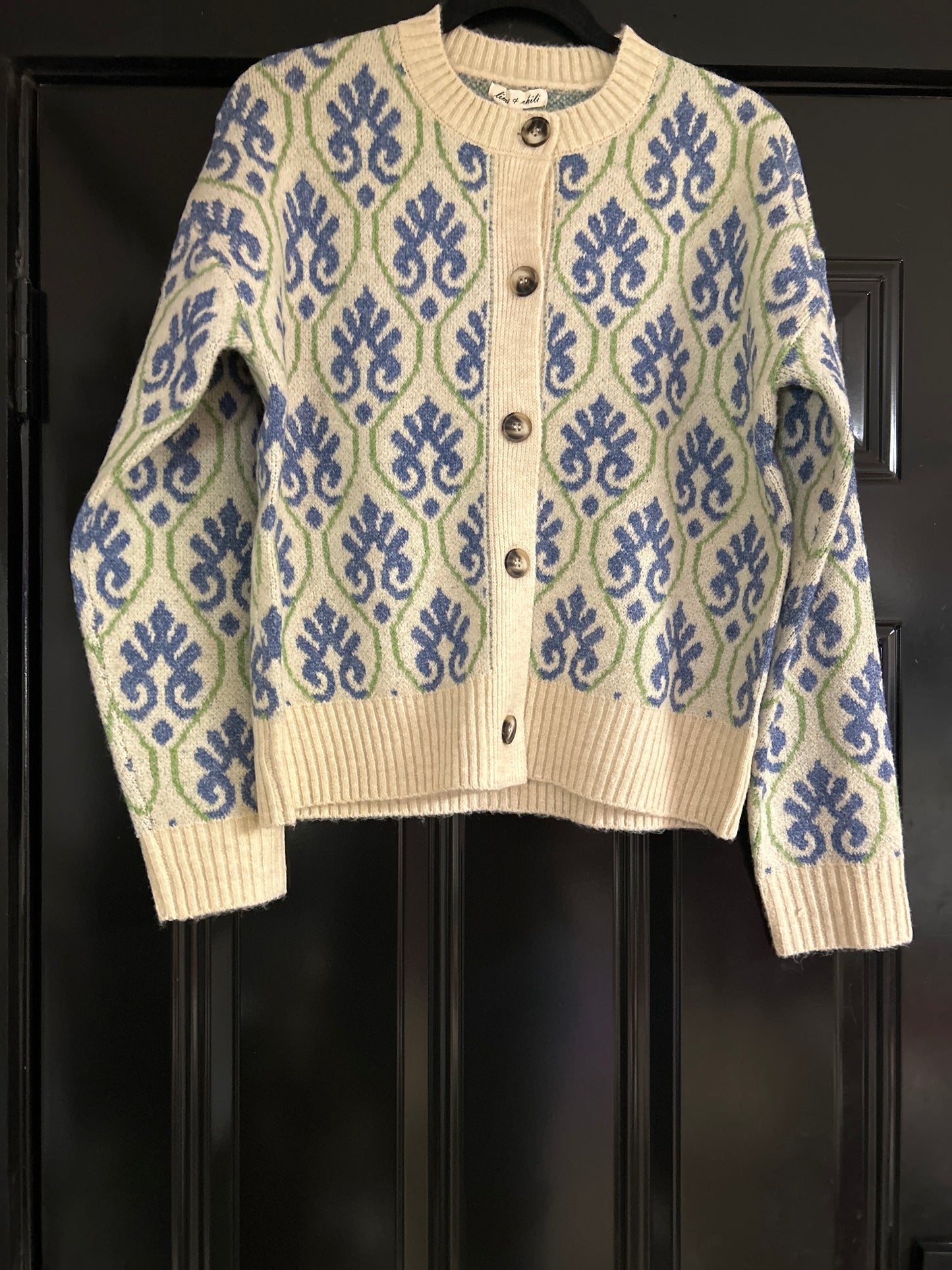 Patterned Cardigan
