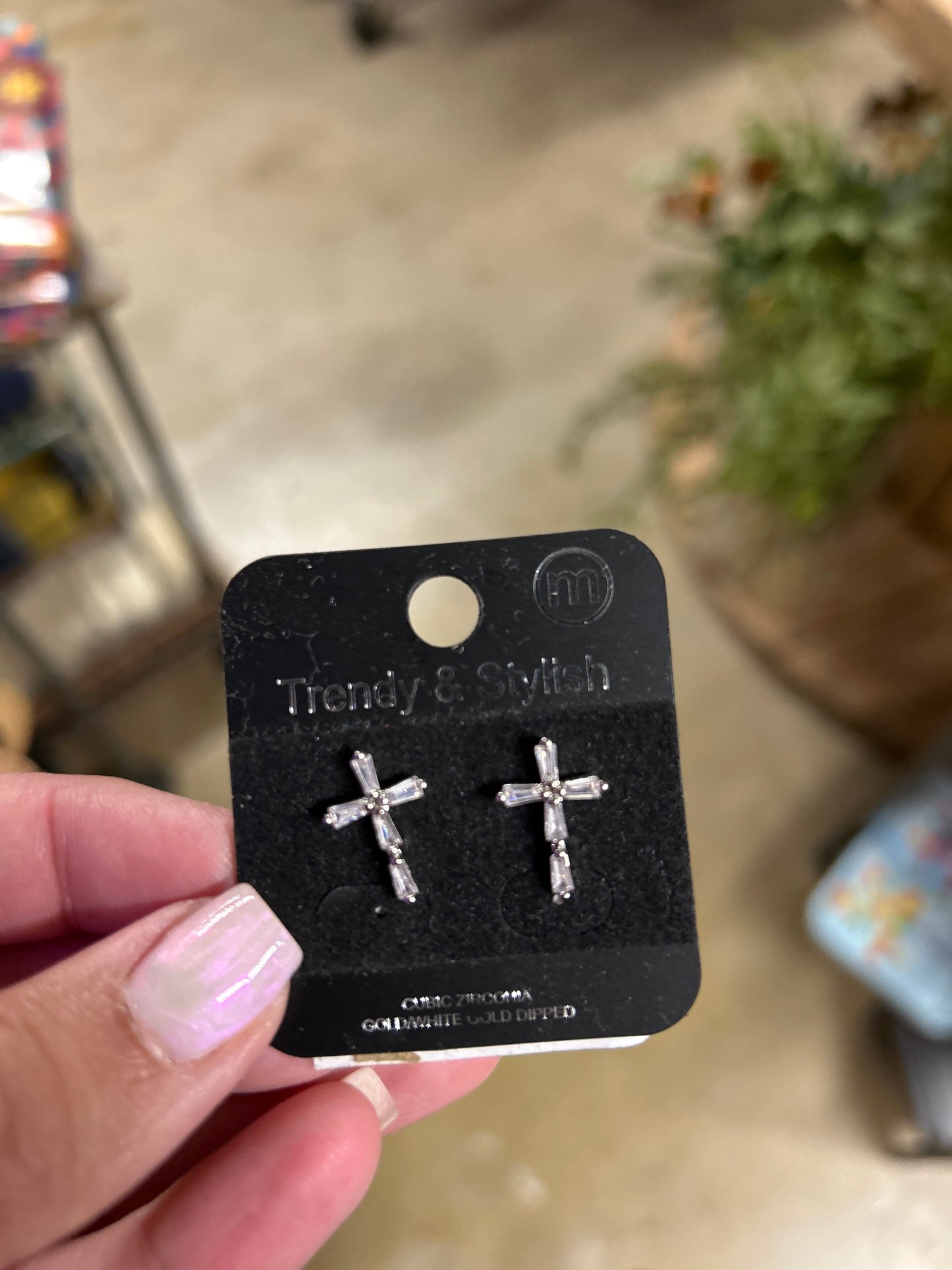 Cross Earrings