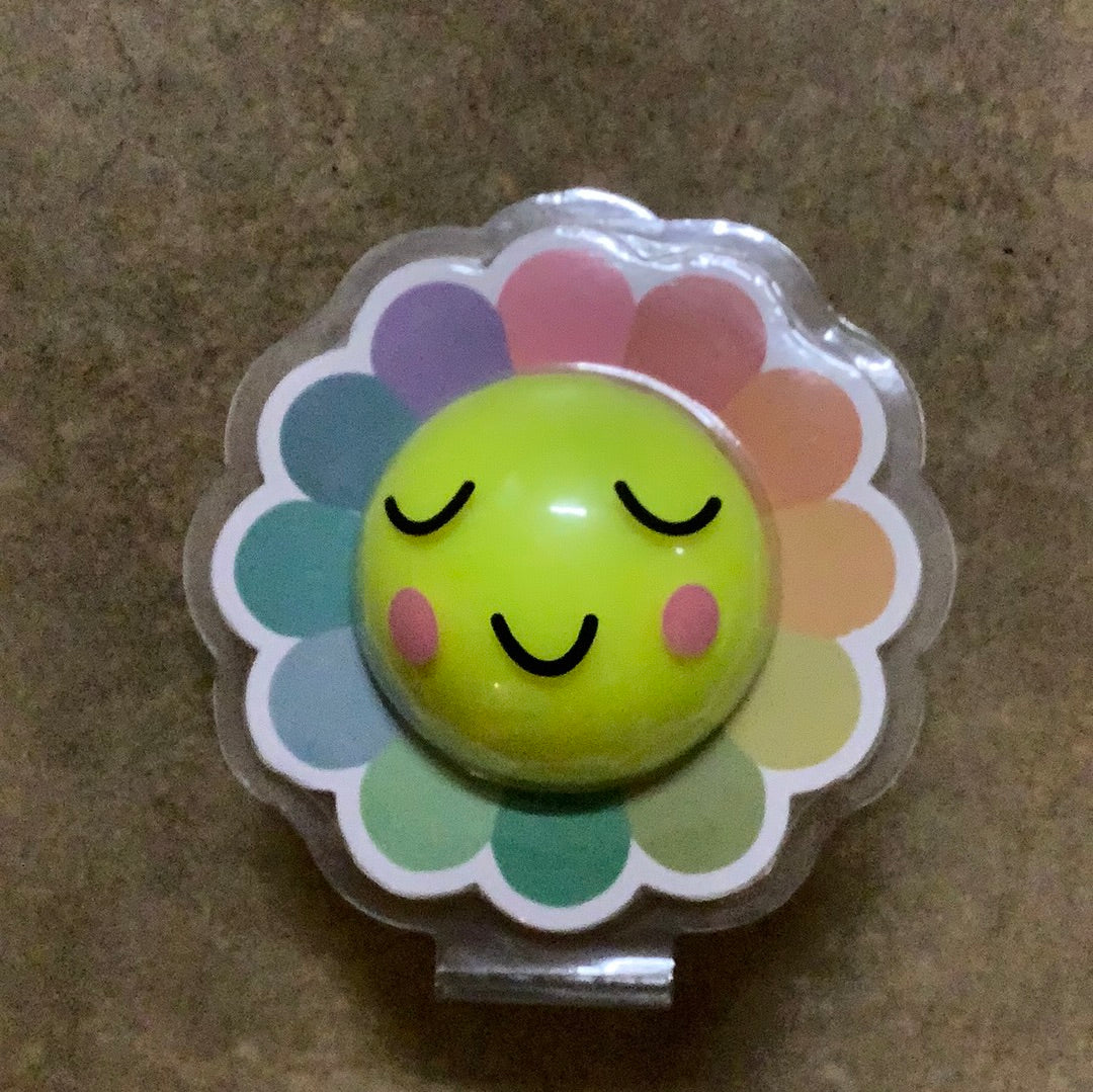 Rainbow Flower Squish Ball