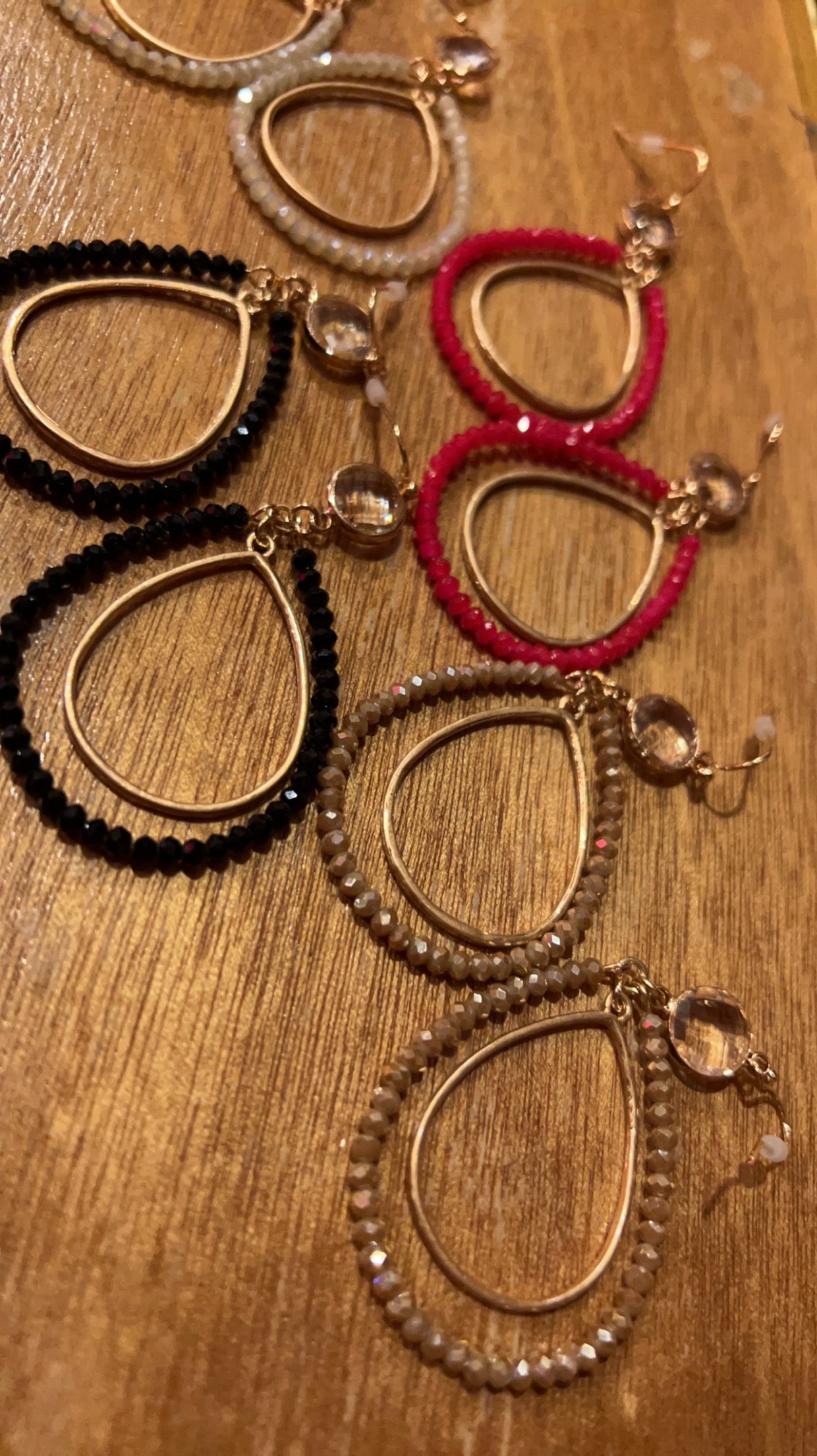 Double Teardrop Earring