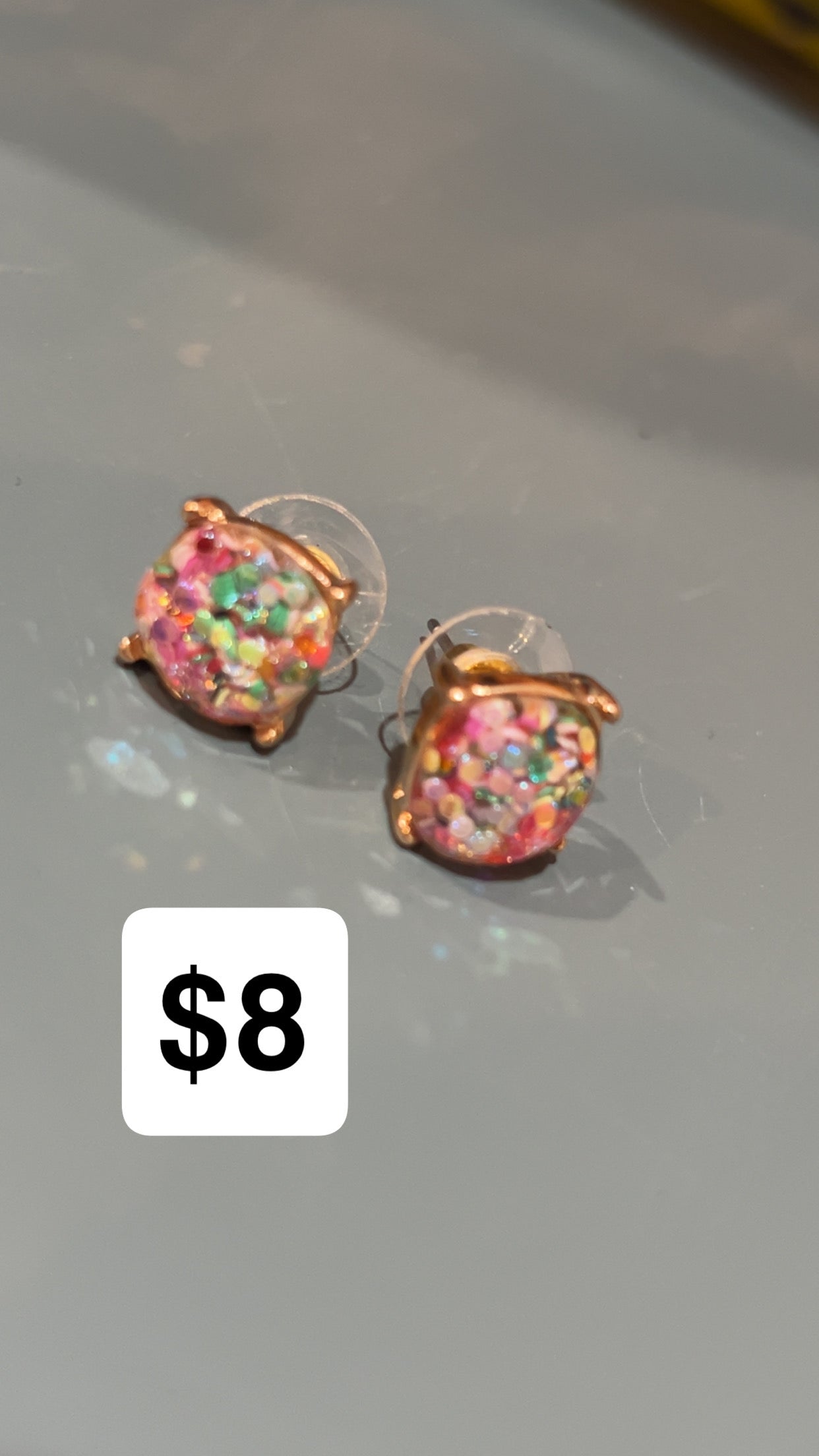 Glitter Studs