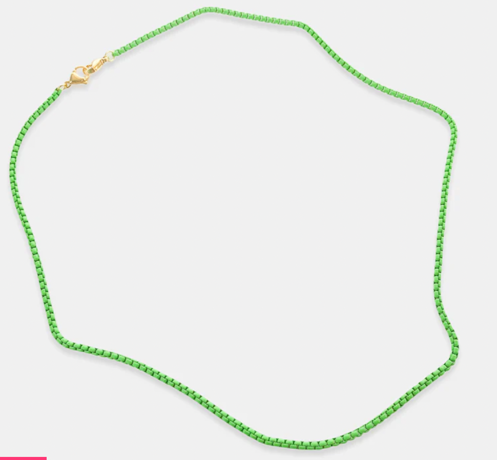 20" Enamel Cable Chain