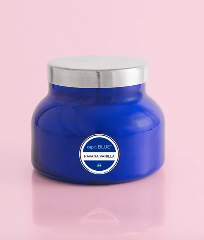 Havana Vanilla Blue Signature Jar, 19 oz Candle