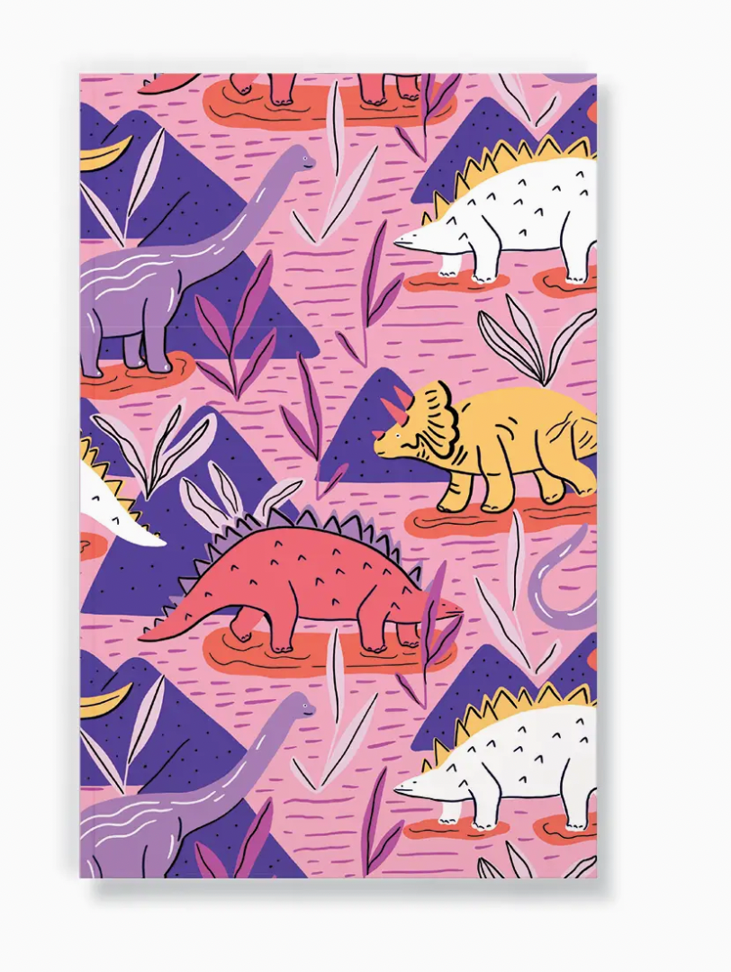 Candy Dinos Classic Layflat Notebook