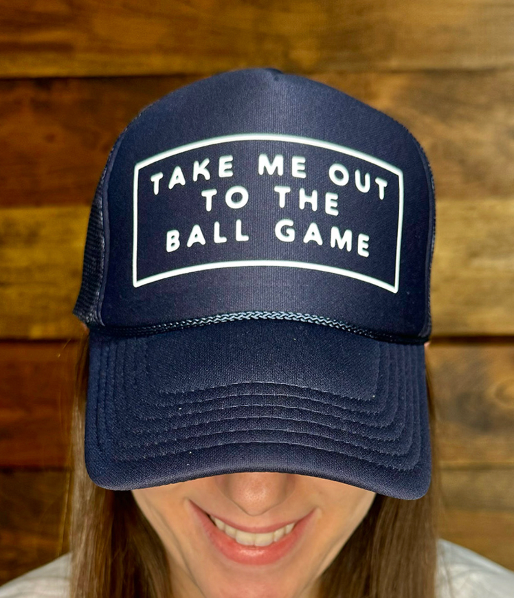 Take Me Out To The Ball Game-Trucker Hat