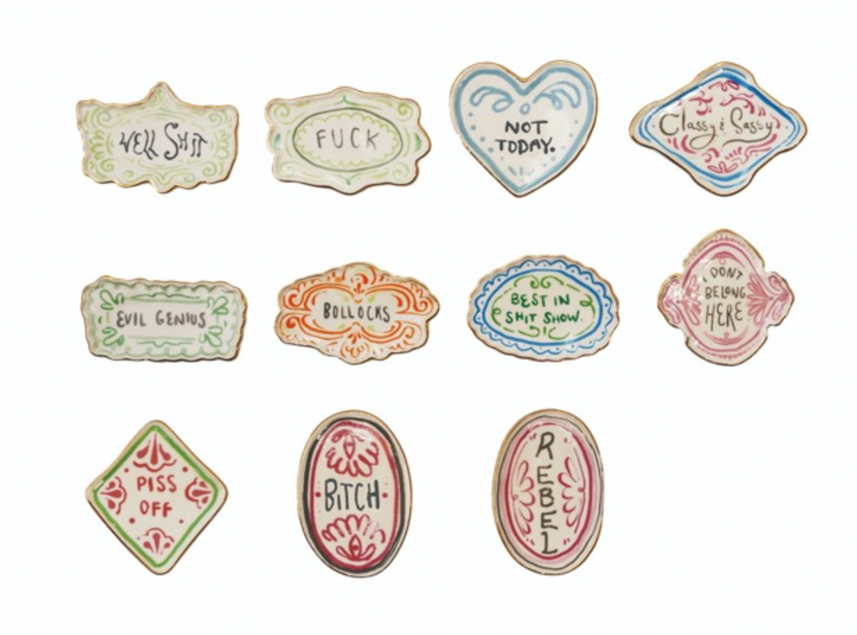 3"L Stoneware Magnet