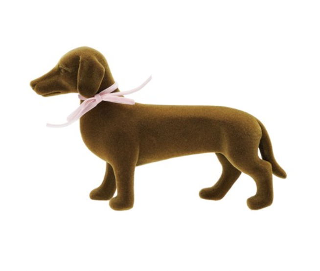 6-3/4"L Flocked Resin