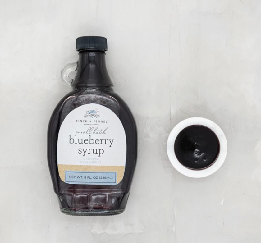 8 oz. Small Batch Blueberry Syrup