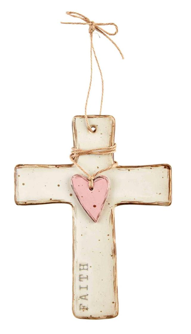 Faith Stoneware Cross