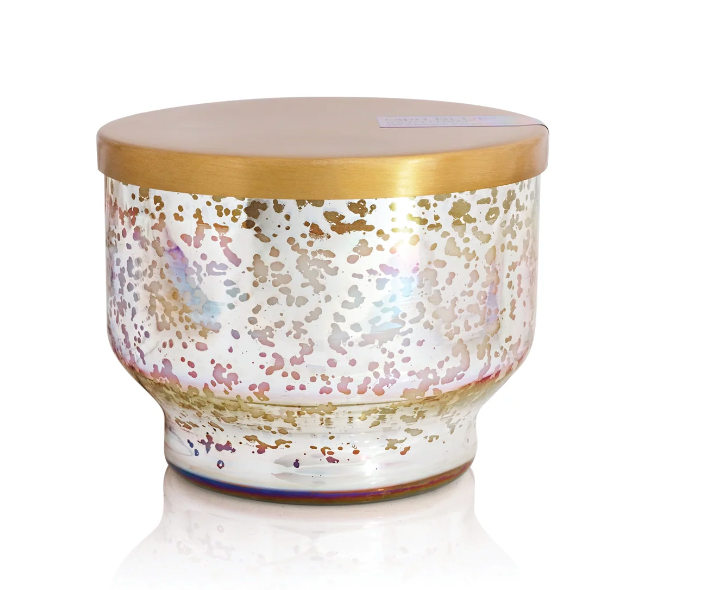 Havana Vanilla Mercury Iridescent Inverted Candle, 10 oz