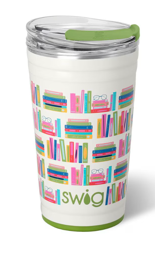 Book Club Party Cup 24oz