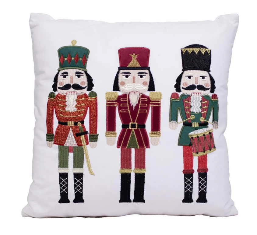 Nutcracker Trio Pillow