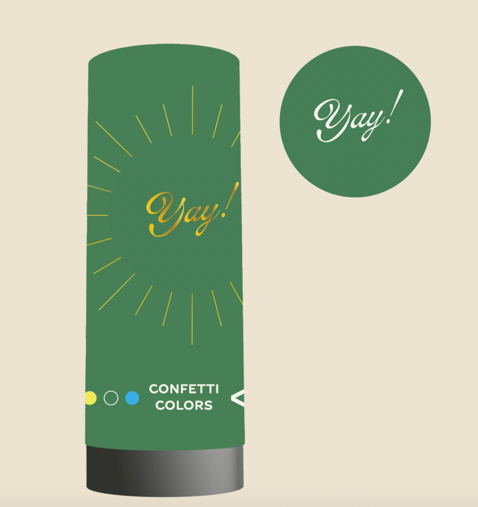 YAY! Confetti Popper