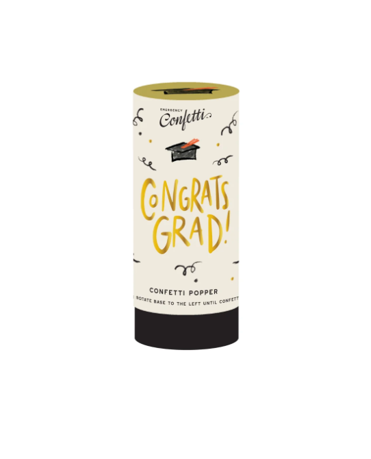 Congrats Grad Confetti Popper