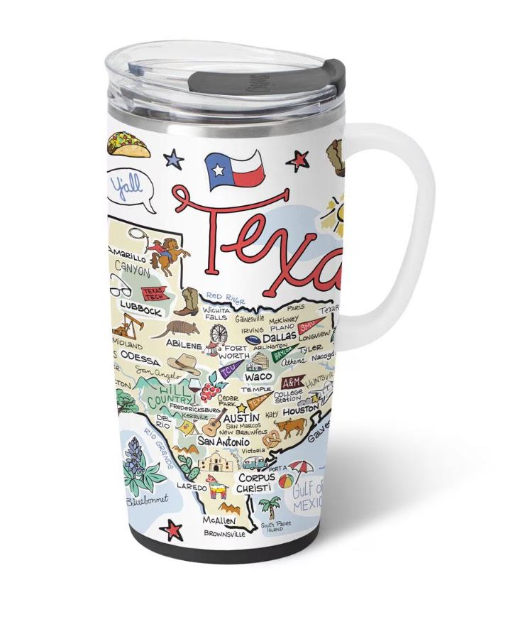 Texas Travel Mug 22oz