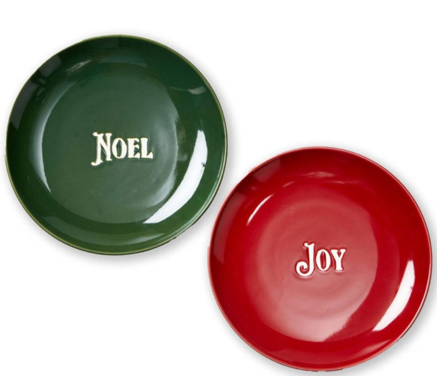 JOY & NOEL APPETIZER PLATE ASSORTMENT