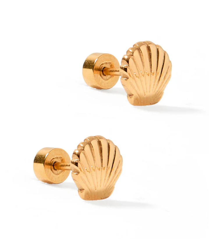 Screwback Stud Earrings - Marina