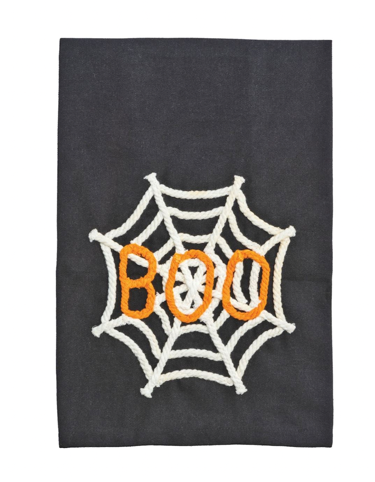 Boo Halloween Rope Towel