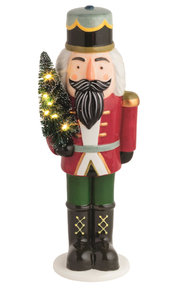 LARGE LED NUTCRACKER SITTER