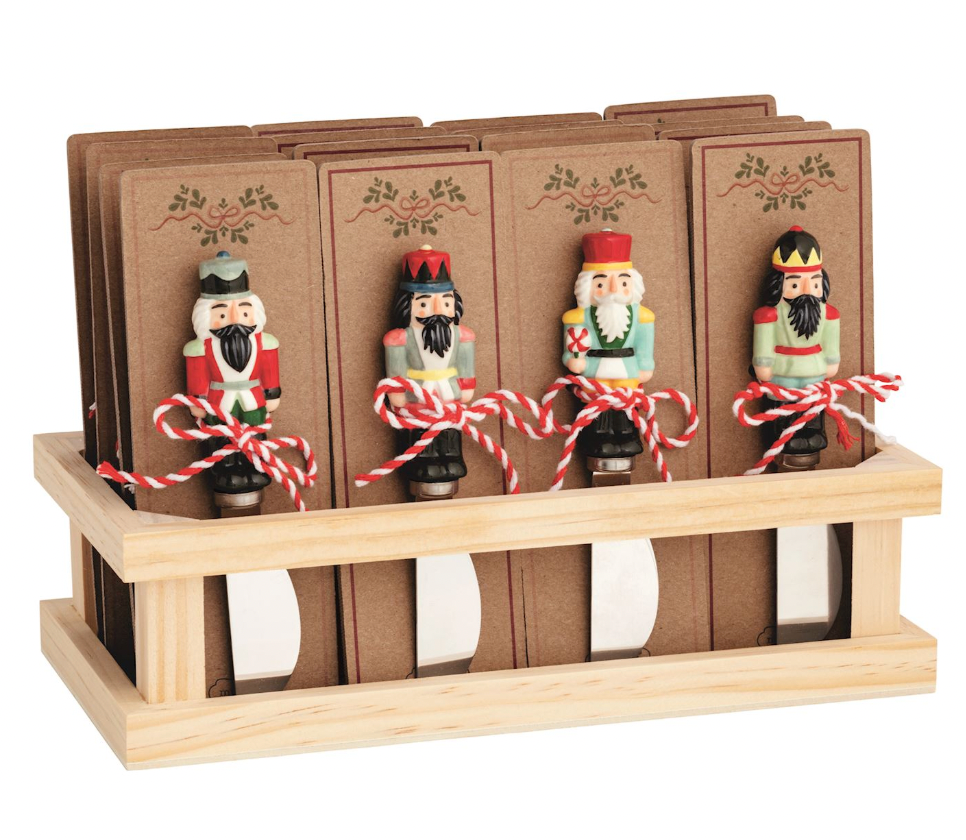 Ceramic Nutcracker Spreaders