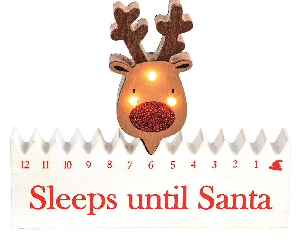 Reindeer Countdown Block