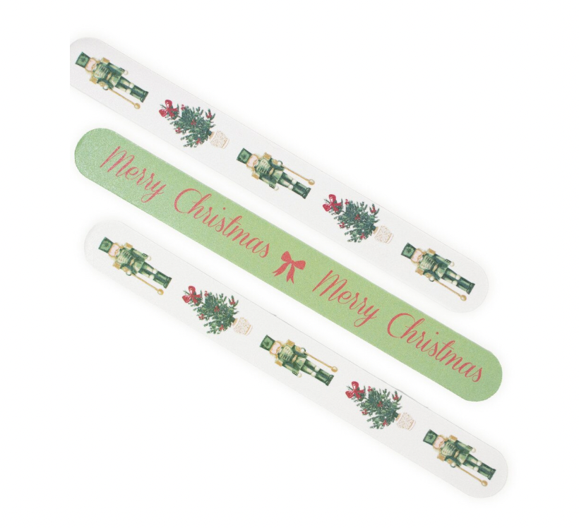 Watercolor Nutcracker Nail Files (set of 3)