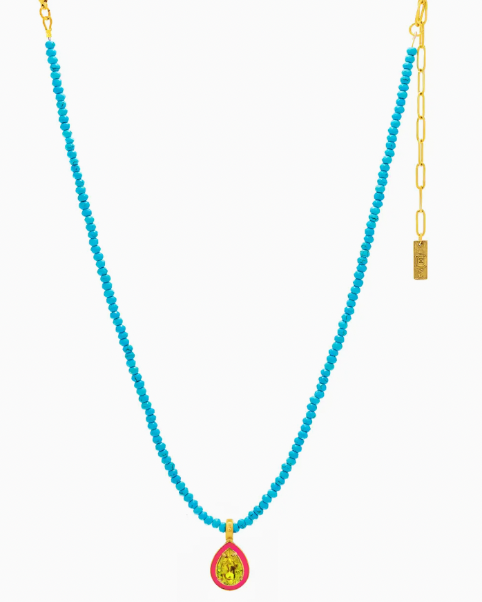 Dakota Necklace in Pink