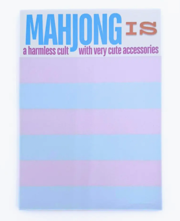 Mahjong Notepad | 5x7 Inches | 100 Pages- A Harmless Cult