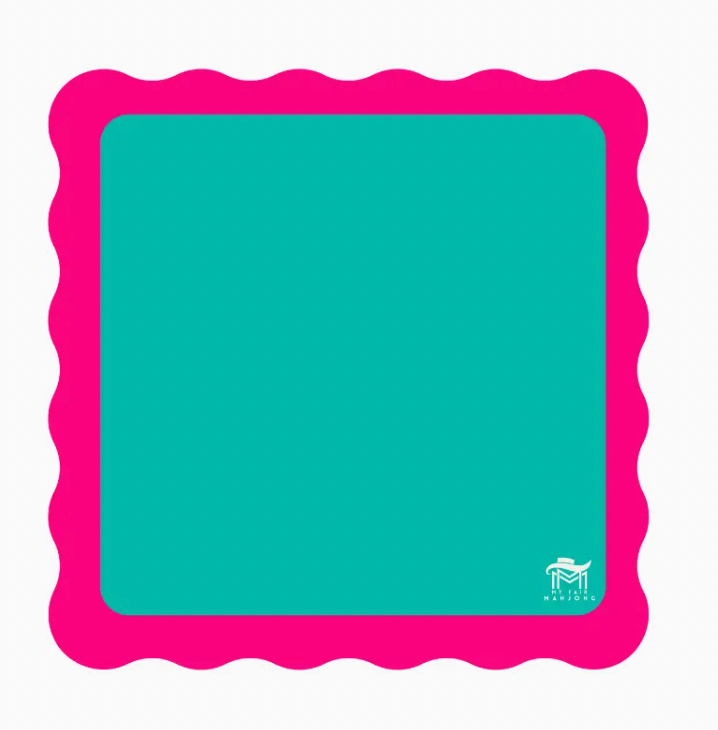 Mini Mahjong Mat | Color Wave | 21" X 21"