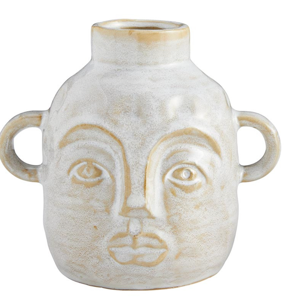 Abstract Head Pot - Large