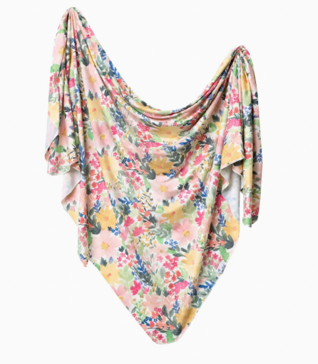 Knit Swaddle Blanket - Lark