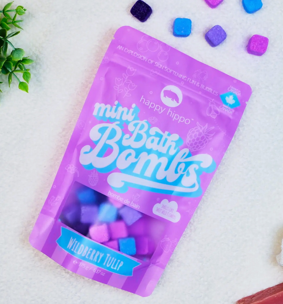 Wildberry Tulip- Mini Bath Bombs- Gift Bag
