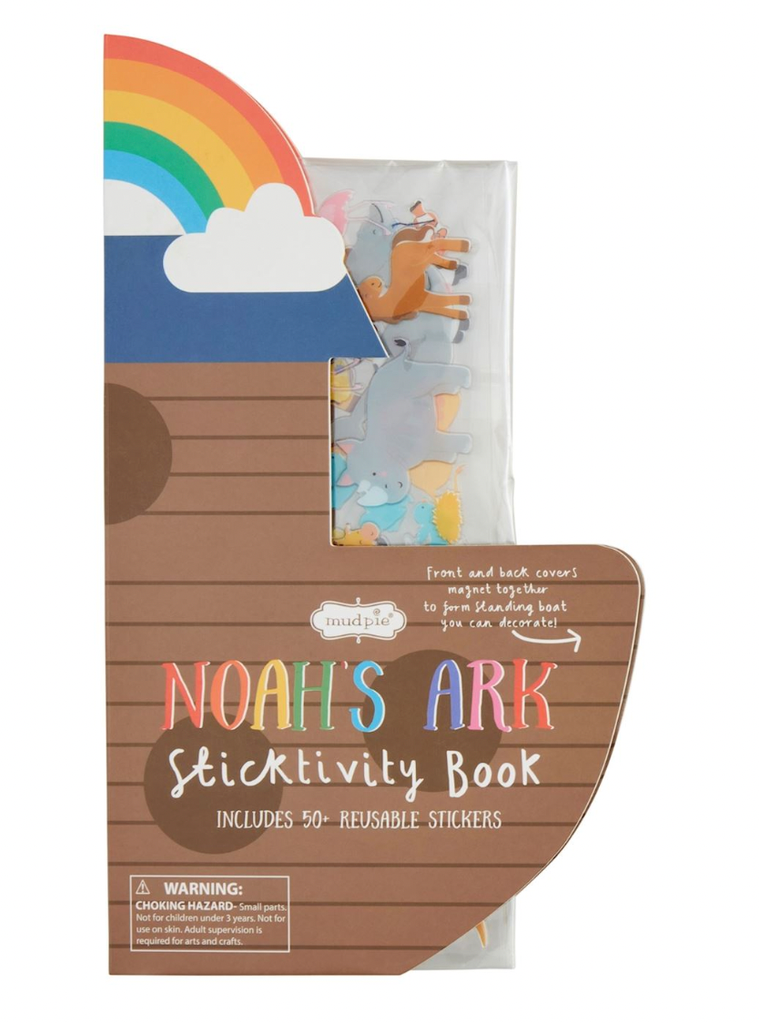 Brown Noahs Ark Sticker Book