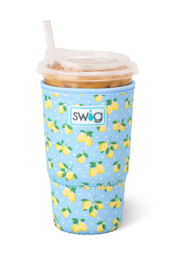 Lemon Meringue Iced Cup Coolie (Large)