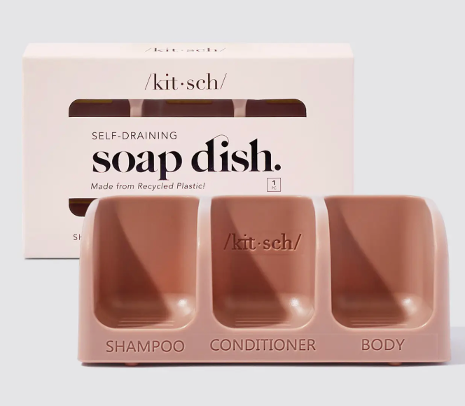 Self-Draining Soap Dish - Terracotta