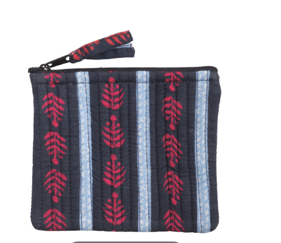 Blue Americana Small Block Print Case