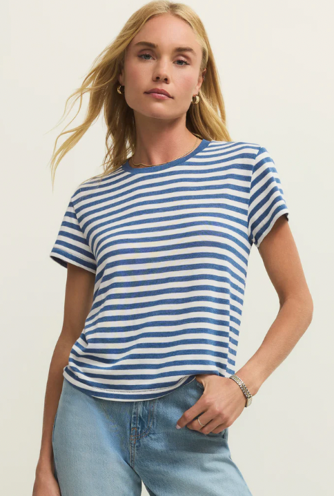 Tourist Airy Striped Tee