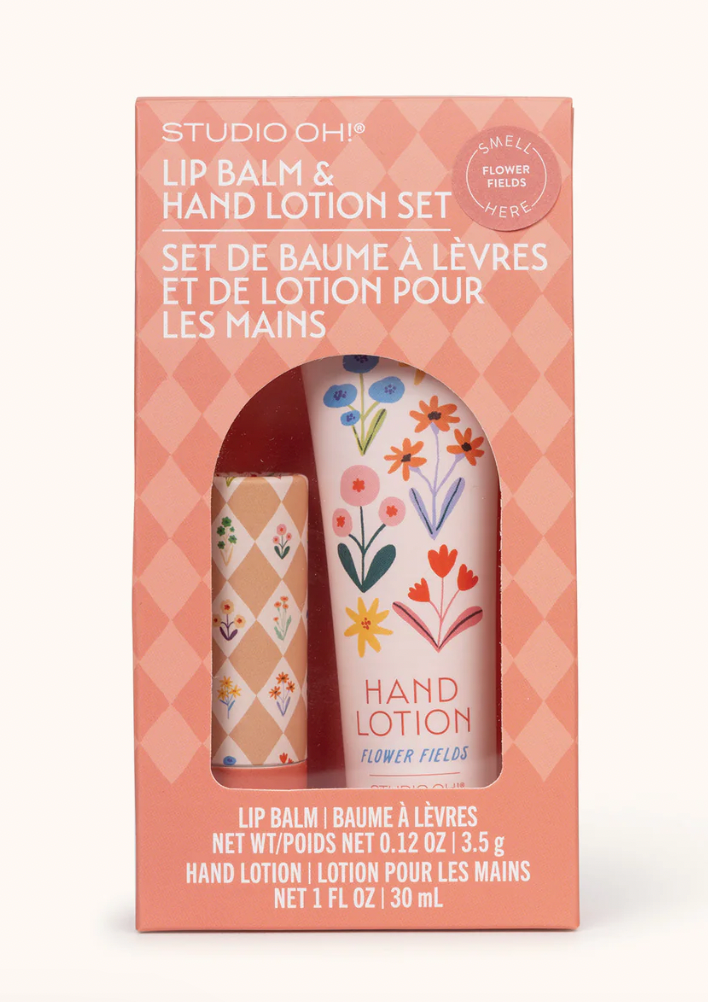 Meadow Lane Lip Balm & Hand Lotion Set