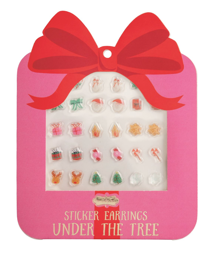 Present Stick-On Earring Set