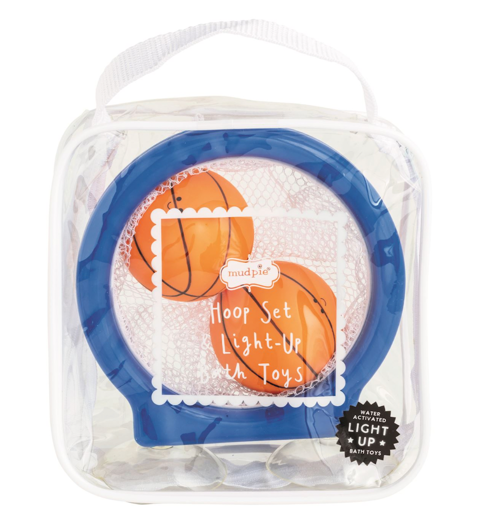 Basketball Light-Up Bath Toy Set