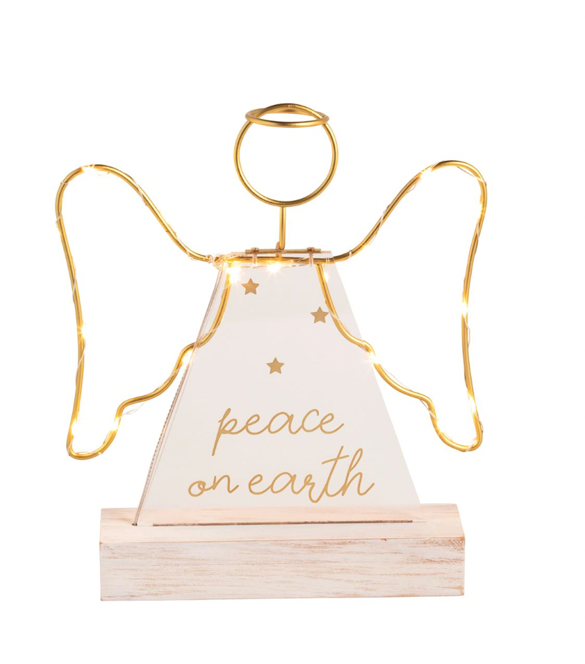 Small Acrylic Angel Sitter