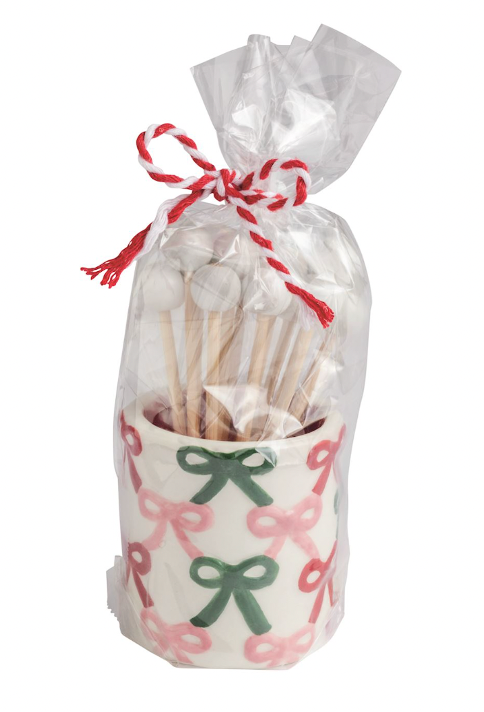 Repeat Bows Toothpick Caddy Set