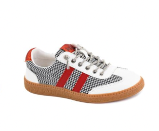 Heads Up Black White Houndstooth