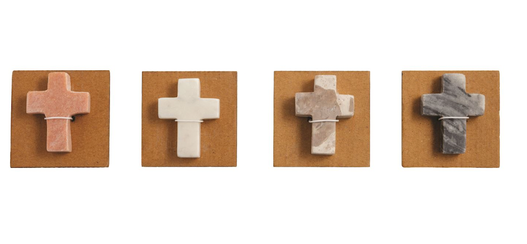 Marble Pocket Crosses