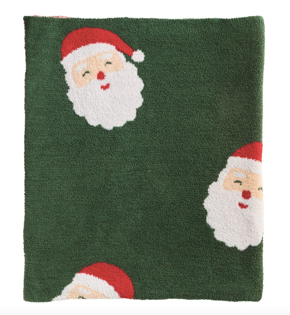 Santa Chenille Blanket
