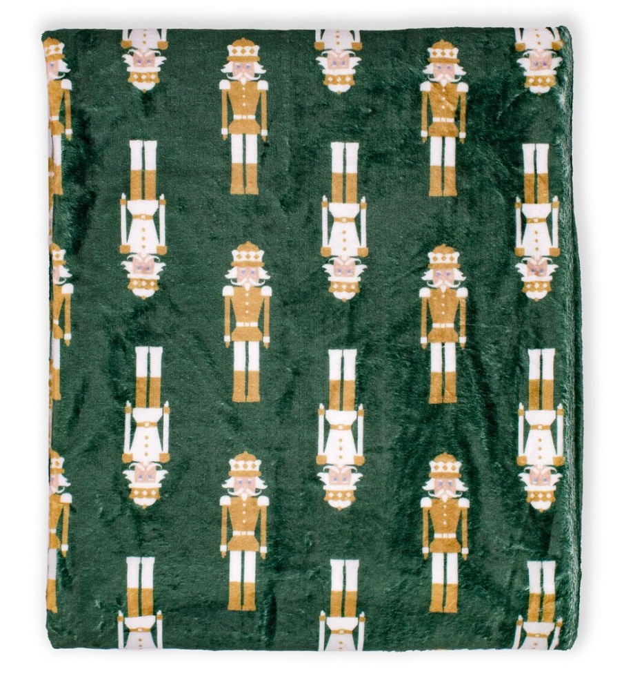 Alpine Nutcracker Throw