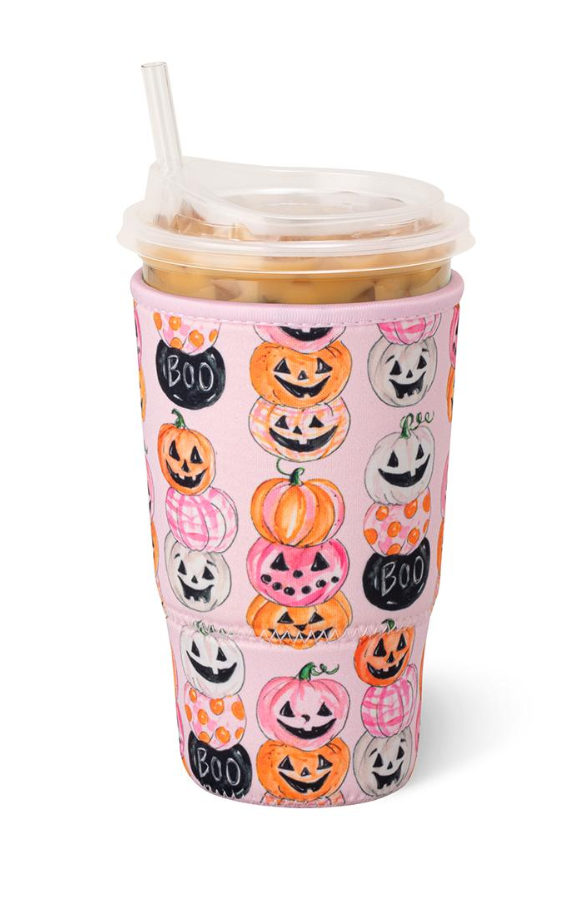 Pumpkin Stacks Iced Cup Coolie (Large)