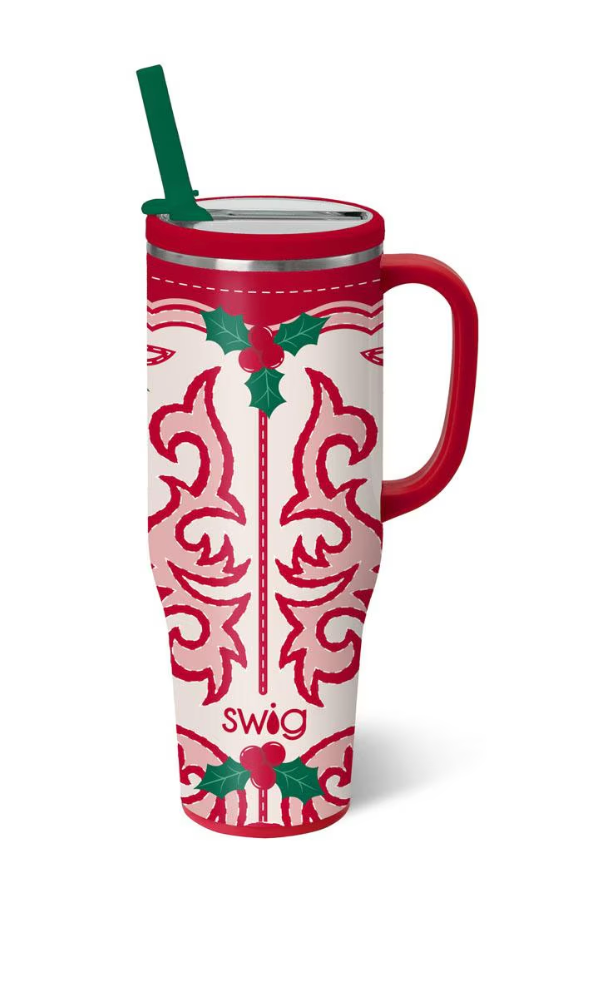 Howdy Holly Mega Mug 40oz