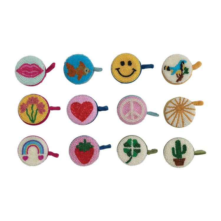 2"Rd Glass Beaded Polyester