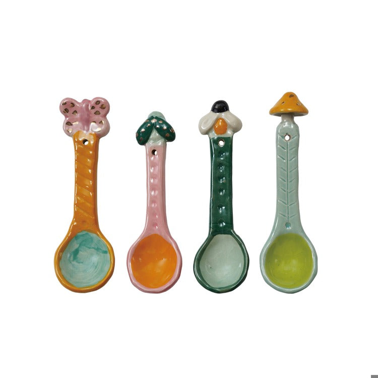 4-3/4"L Stoneware Spoon w